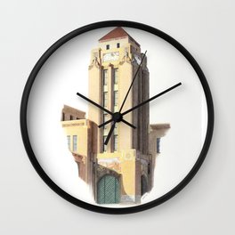 Wichita High School North Tower Wall Clock