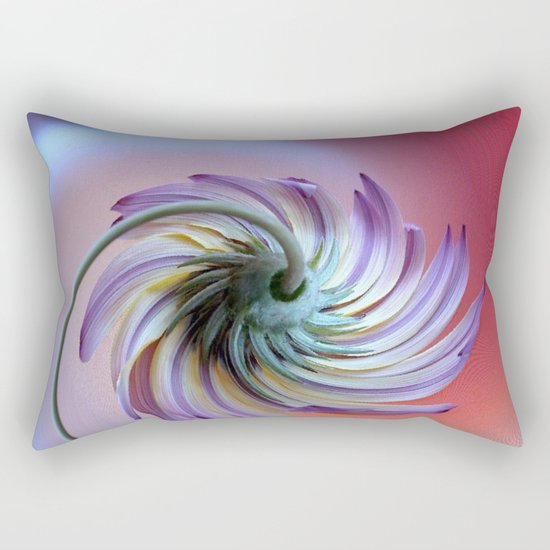 flower art Rectangular Pillow