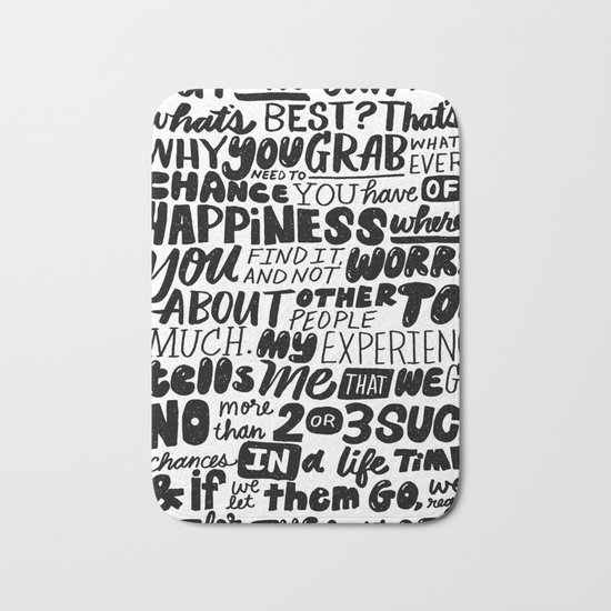 who can say what's best? Bath Mat