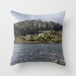 Batizovské pleso Throw Pillow