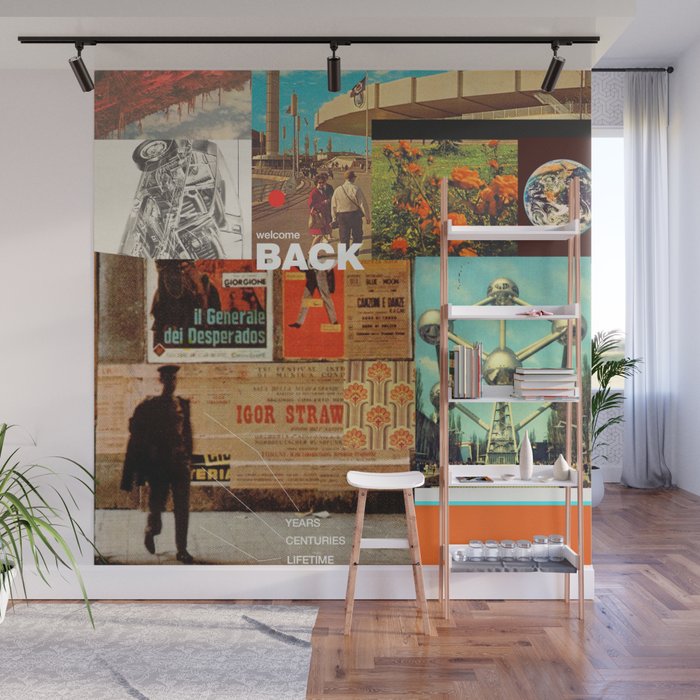 Welcome Back Wall Mural