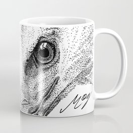 Harpy Eagle Stippling Coffee Mug