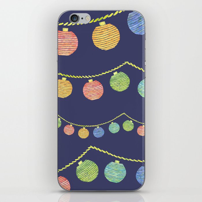 Party Light Strings iPhone Skin