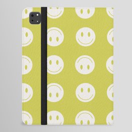 Happy Thoughts Lime iPad Folio Case