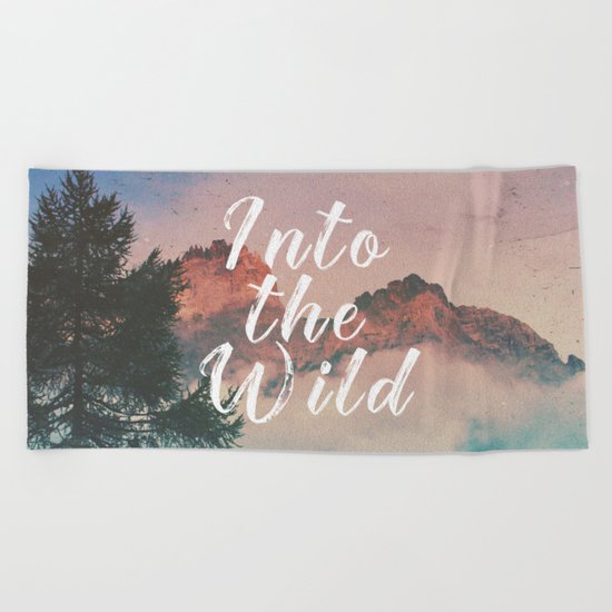 Into the Wild Beach Towel