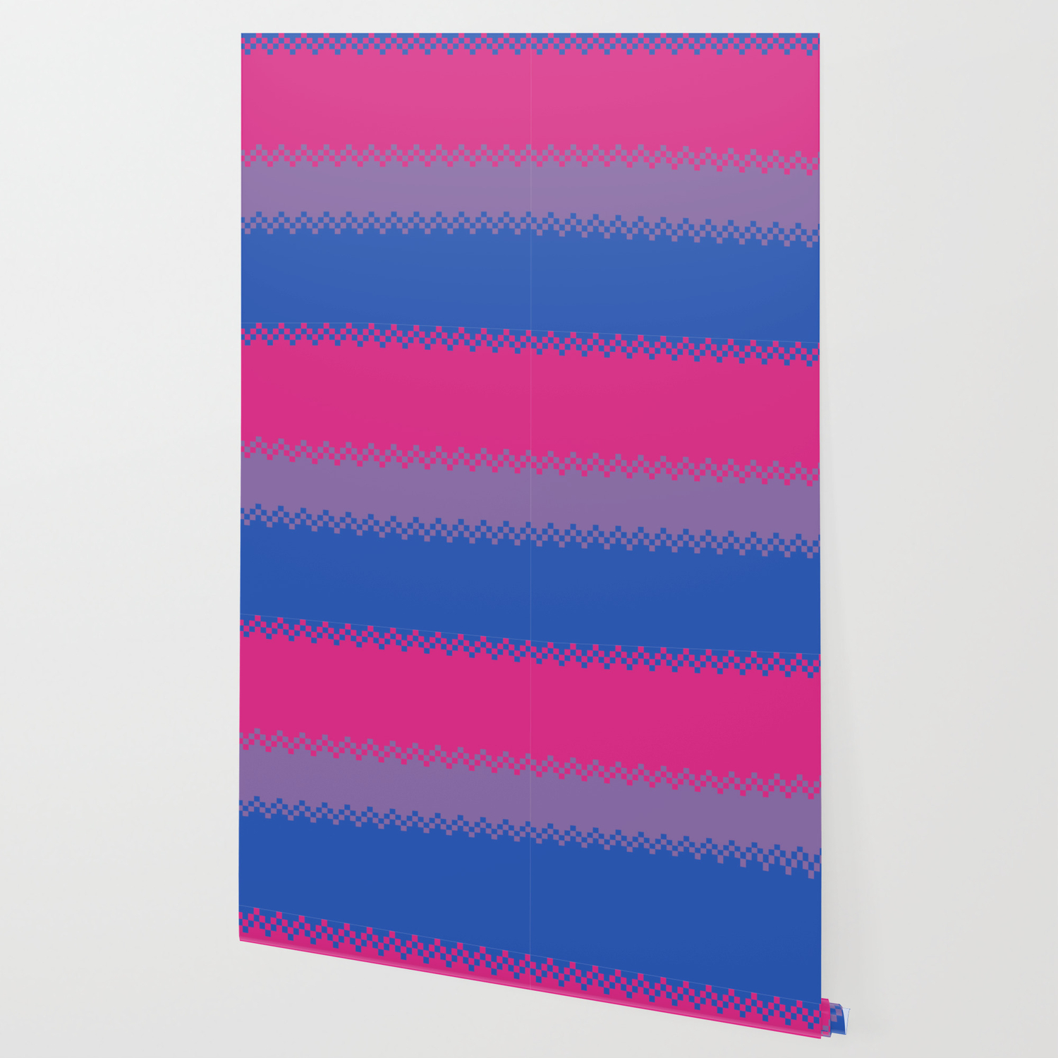 Pixel Pride Bi Pride Flag Wallpaper By Rogueonethousan Society6