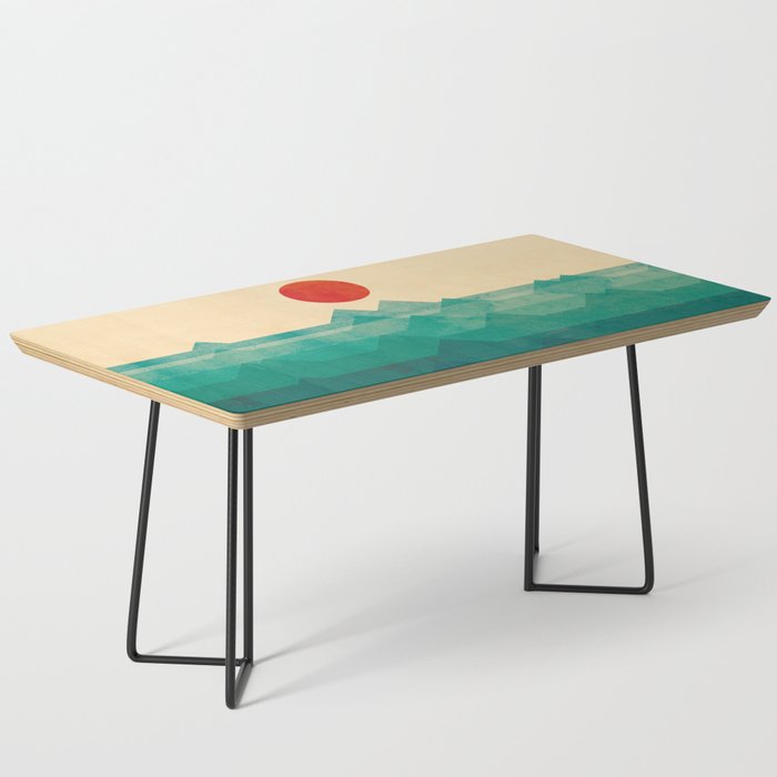 The Ocean Sea Wave Coffee Table By Budikwan Society6 The Ocean Sea Wave Coffee Table