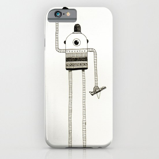 robot iPhone & iPod Case