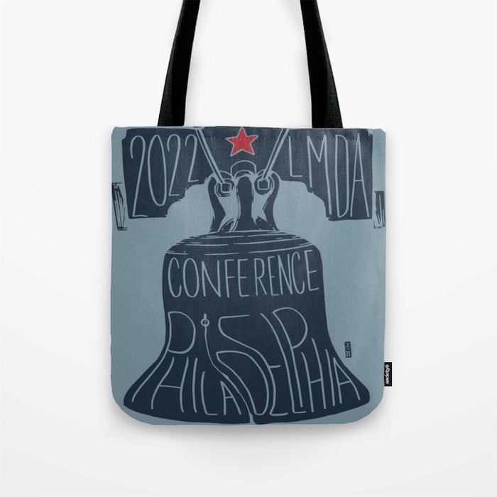Liberty Bell Philly Local Fan Art Tote Bag