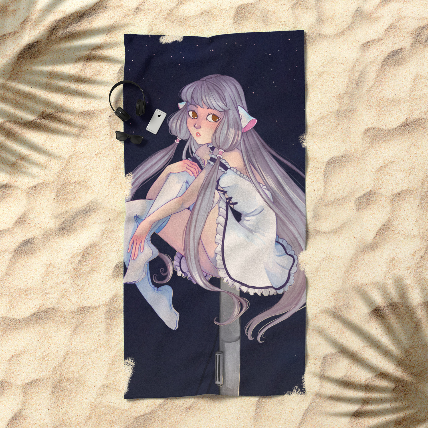 Wallpaper Chi Chobits Beach Towel By Themeltingmoon Society6 For iPhone