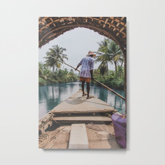 Rivers of India Metal Print