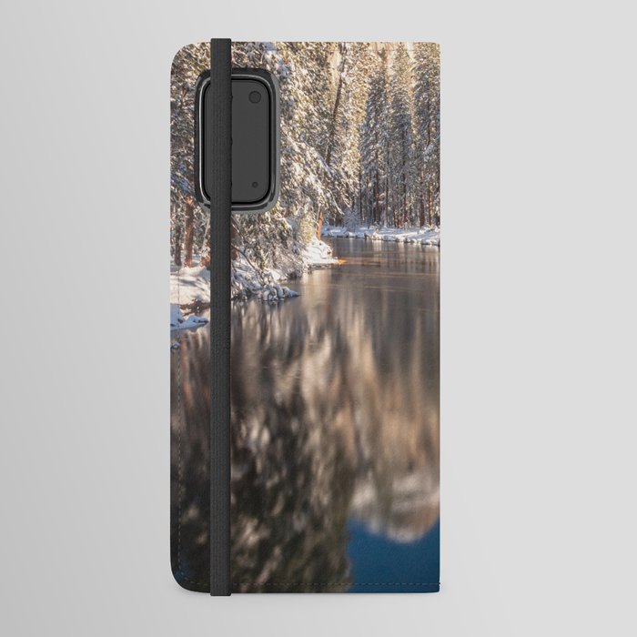 Through the White Forest Android Wallet Case