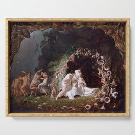 Titania Sleeping - Richard Dadd  Serving Tray