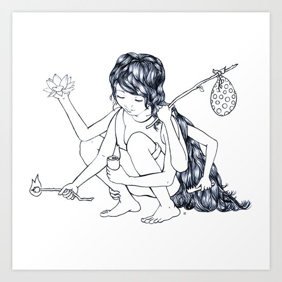 The Runaway 2 Art Print