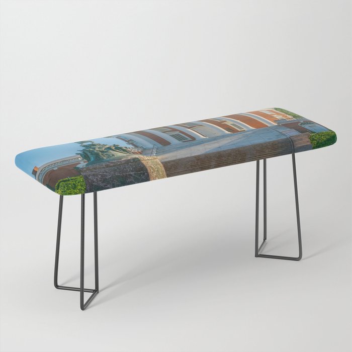 Virginia Charlottesville Campus Print Bench By Aaron Geraud Society6 Virginia Charlottesville Campus Print, Outdoor Furniture Charlottesville Va