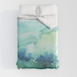 Abstract Landscape Duvet Cover