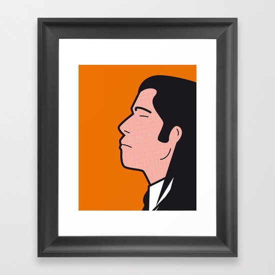 Pop Icon - Vince Framed Art Print