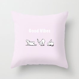 Good Vibes2 Throw Pillow