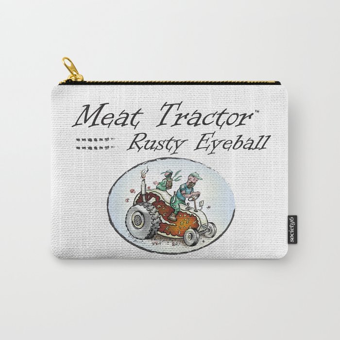 Meat Tractor Color Edition Carry-All Pouch