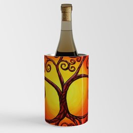 Tree of Life Mandala Wine Chiller