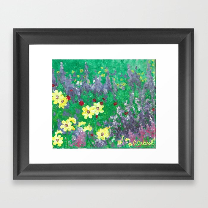 Wildflower-20 Framed Art Print
