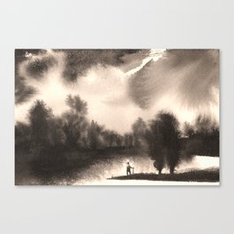 lakeside Canvas Print