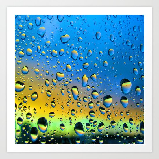 The Rain Watching the Sun Art Print