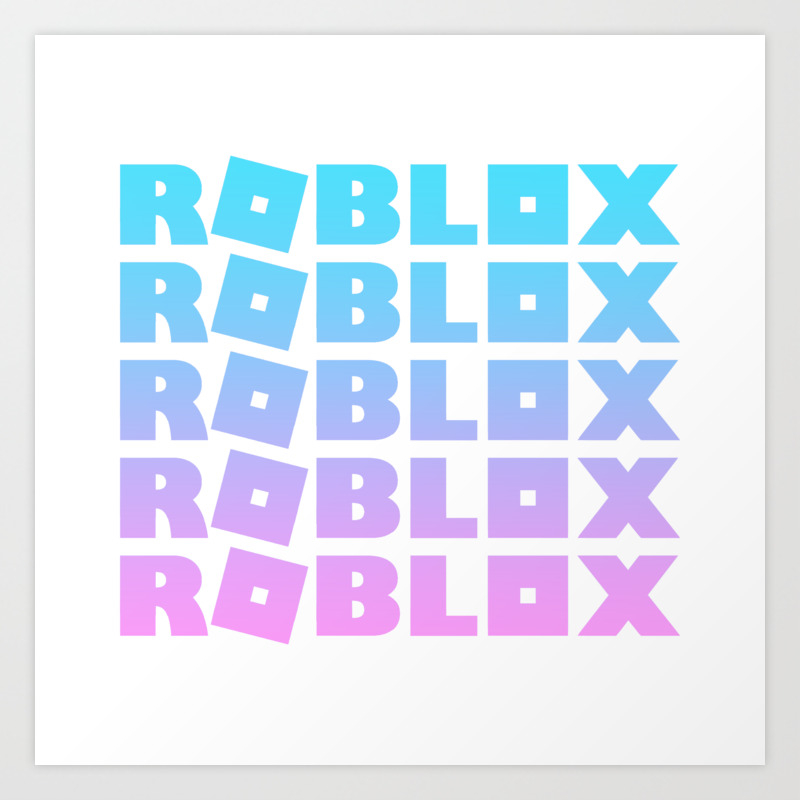 Roblox Bubblegum Adopt Me Stack Art Print By Dynamic Designs Society6 - roblox r logo printable robux offers