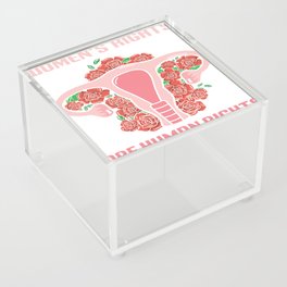 Women's Rights Are Human Rights Acrylic Box