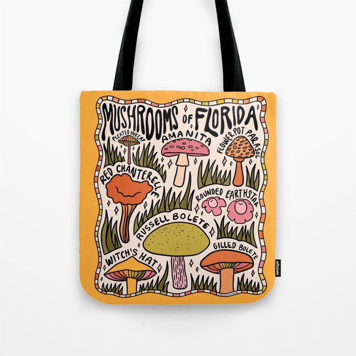 Mushrooms of Florida Tote Bag