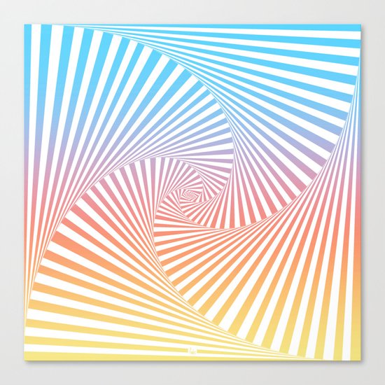 Bakana Summer Twista Canvas Print