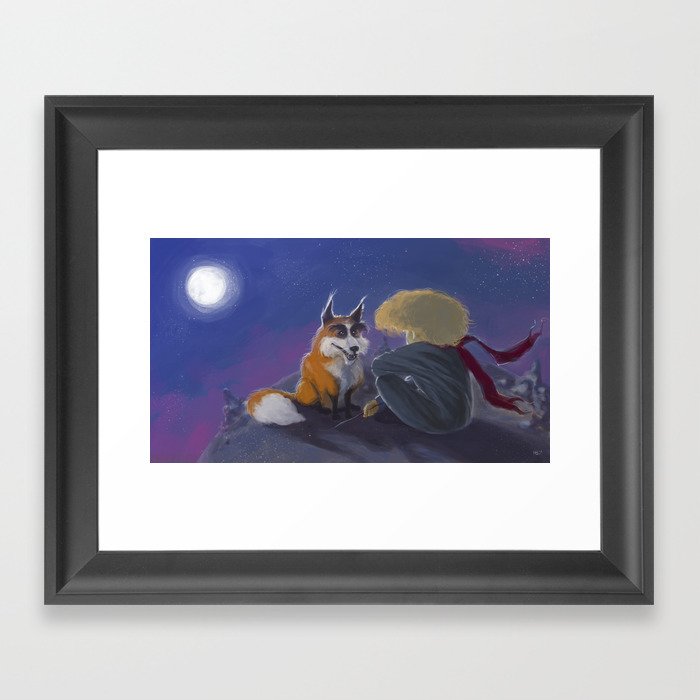 Little Prince Framed Art Print