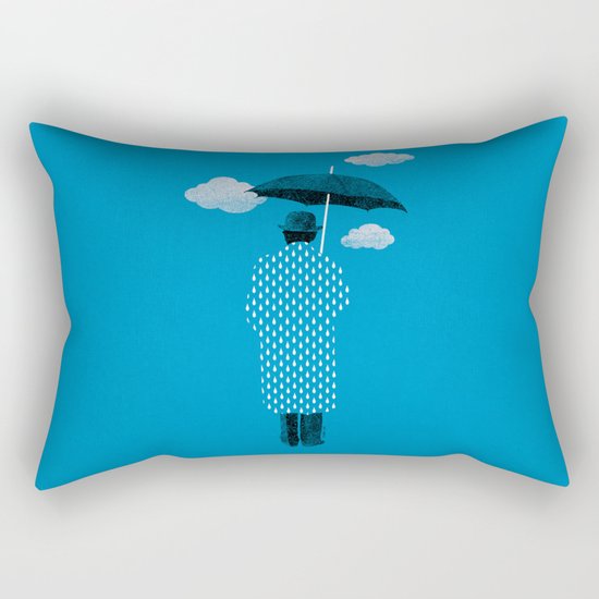 Rainman Rectangular Pillow