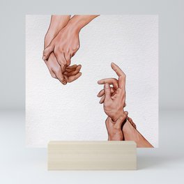 Hands Mini Art Print