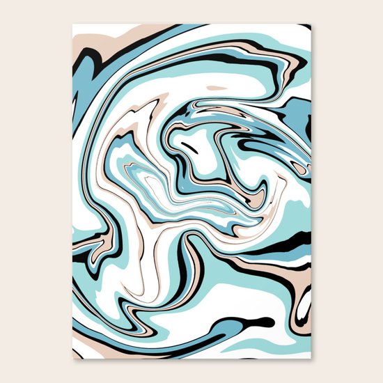 Blue Marble Canvas Print
