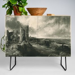 John Constable vintage painting Credenza