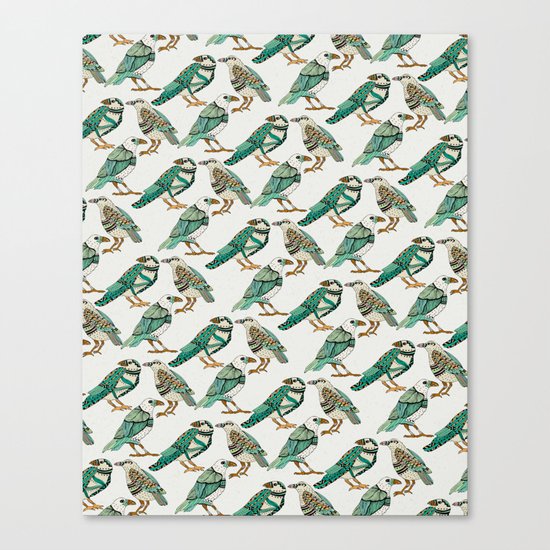 Little Crows Canvas Print