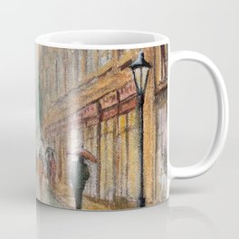 Rainy Day In Oxford England Coffee Mug