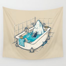 BATH TIME Wall Tapestry