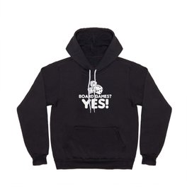 Board Game Yes Chess Player Dice Game Hoody