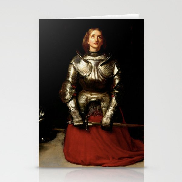 “Joan of Arc” by Sir John Everett Millais  Stationery Cards