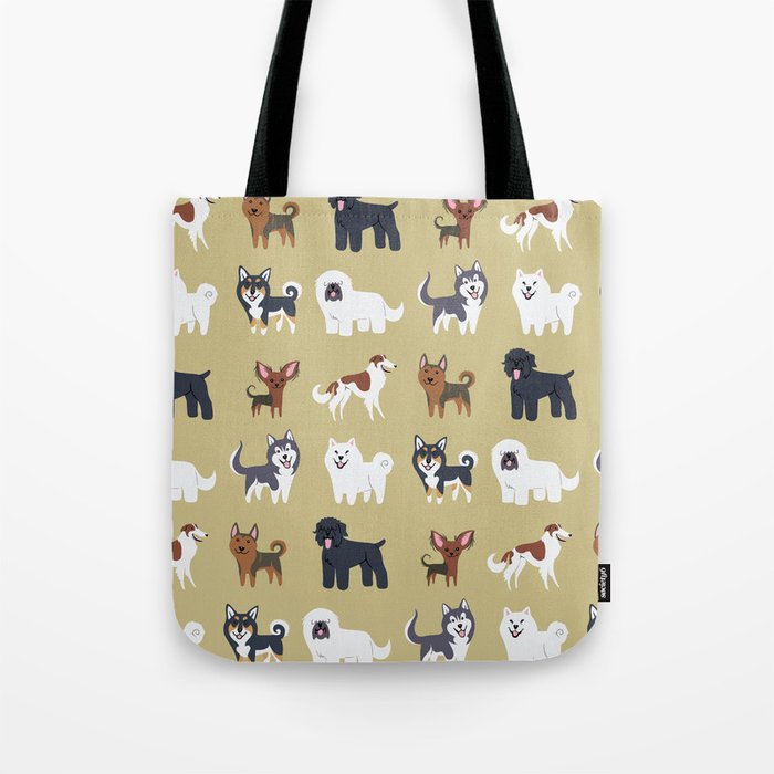 RUSSIAN DOGS Tote Bag