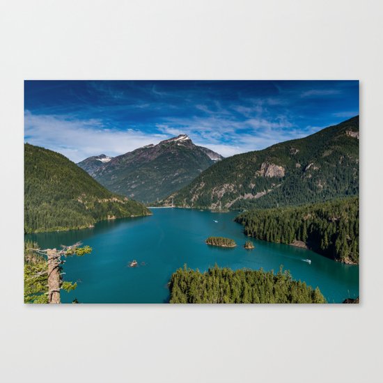 Lake Diablo Canvas Print