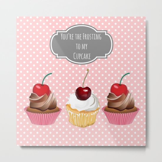 Frosting Metal Print