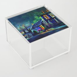 The lost cottage somewhere in North Lost Land Acrylic Box