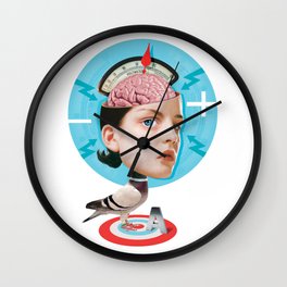 Bird Brain Wall Clock