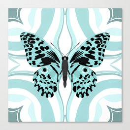 Butterfly - blue Canvas Print