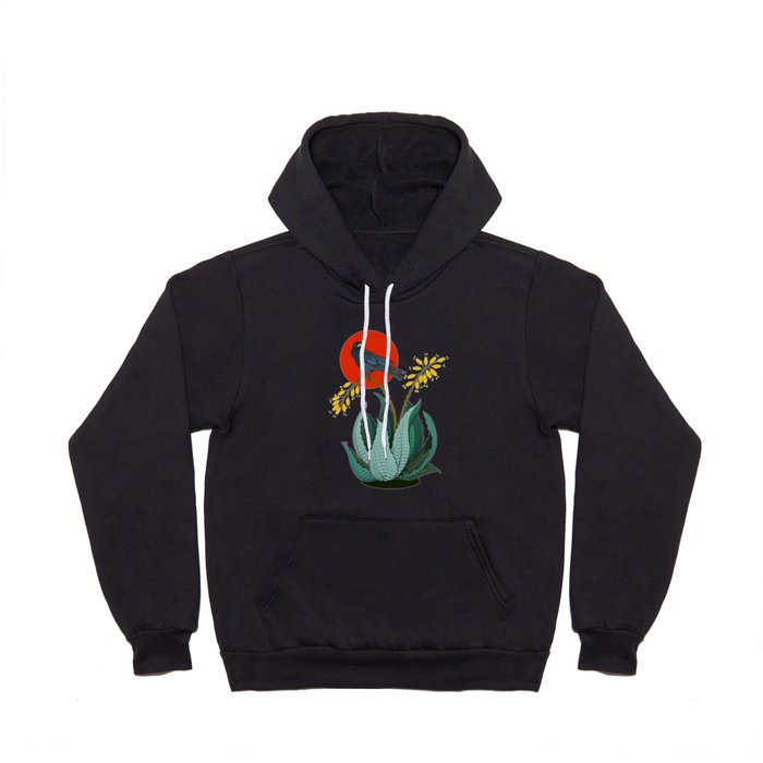  Agave Plant & Raven Hoody