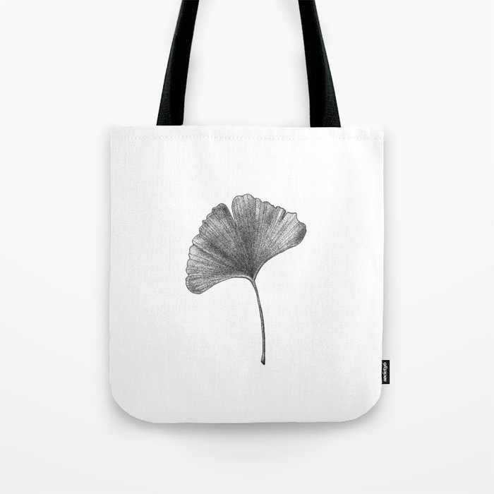 Ginko Leaf Tote Bag