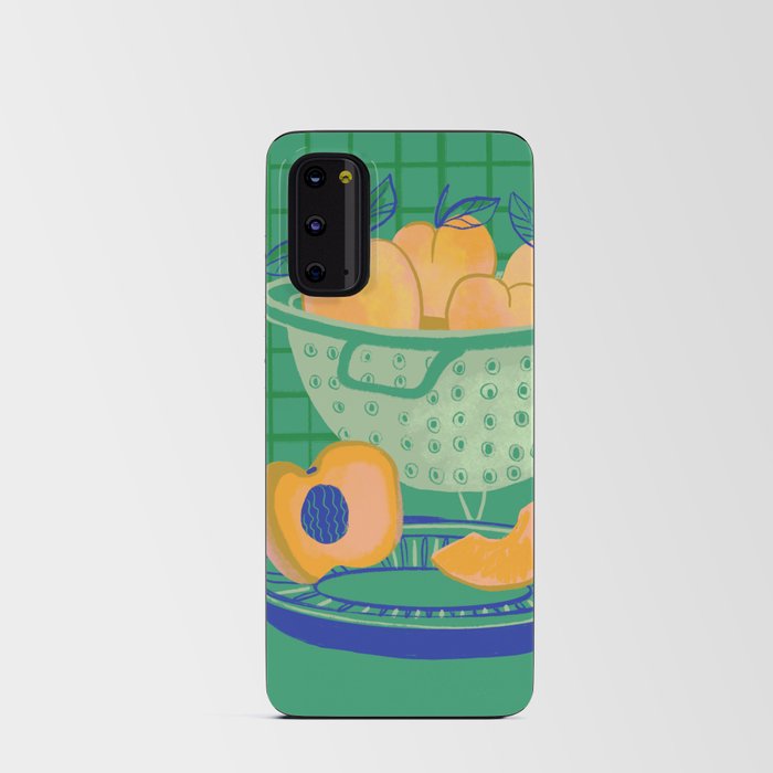 Bowl of Peaches Android Card Case